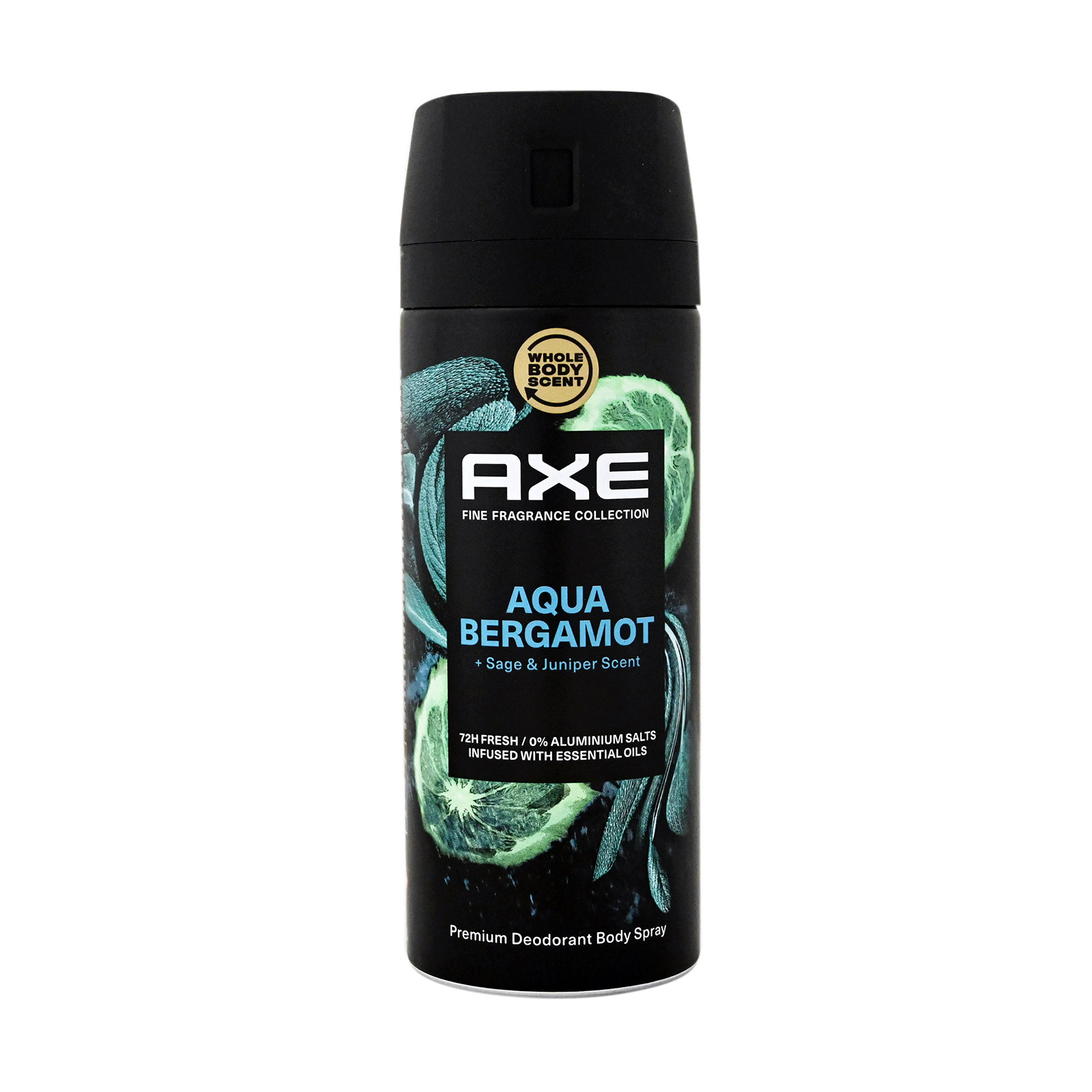 Axe αποσμητικό σώματος aqua bergamot 150ml εικόνα 1