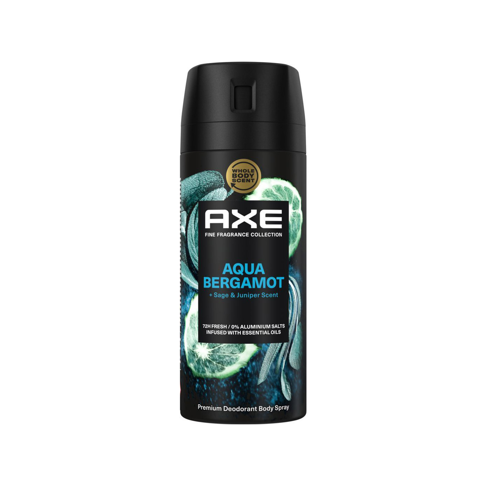 Axe αποσμητικό σώματος aqua bergamot 150ml εικόνα 1