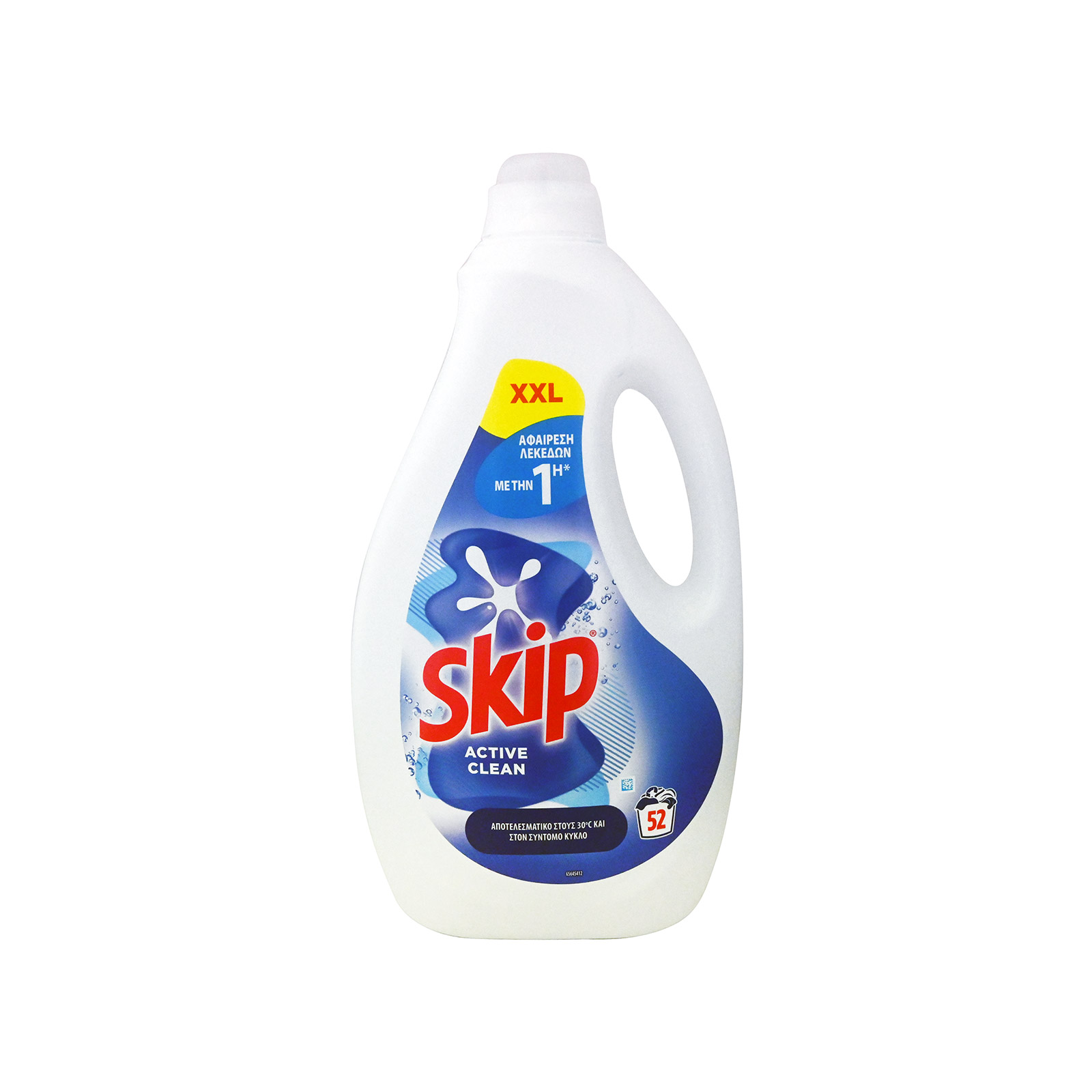 Skip υγρό απορρυπαντικό πλυντηρίου ρούχων active clean 2,34lt 52μεζ εικόνα 1