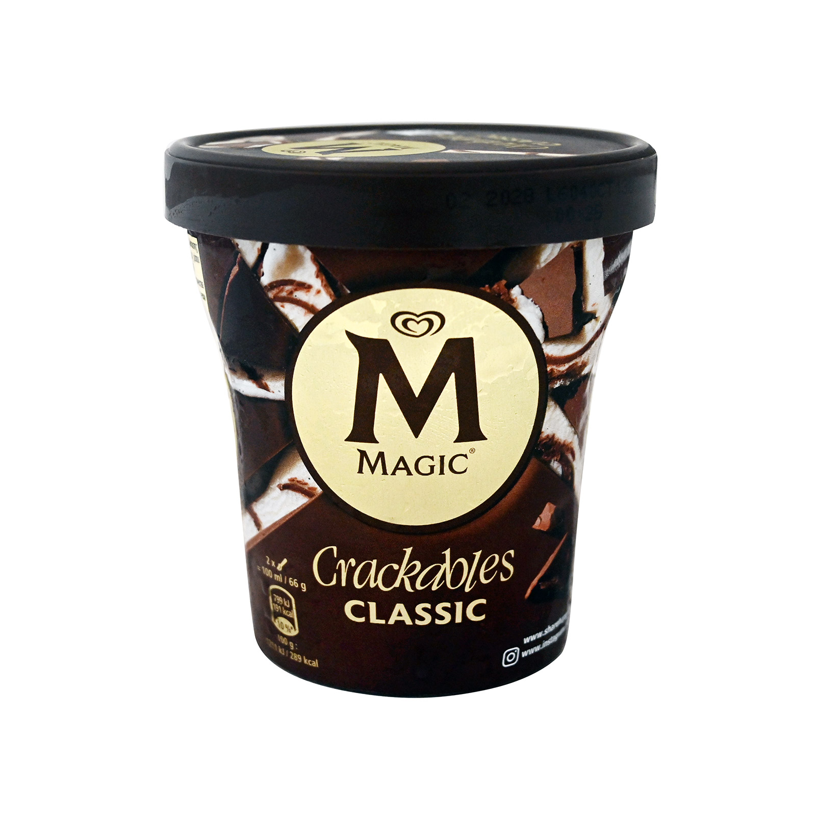 Magic Crackables παγωτό οικογενειακό classic 440ml εικόνα 1