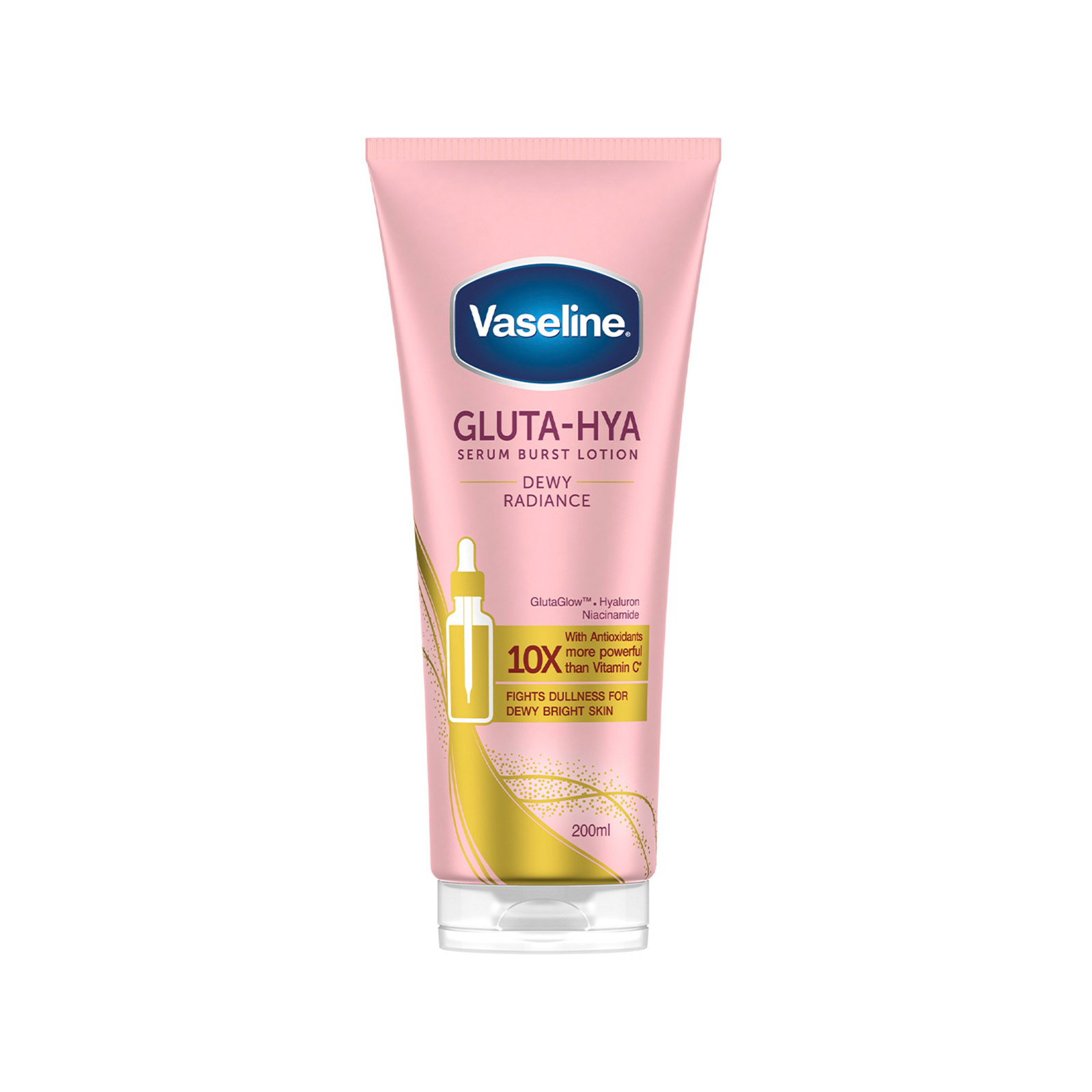 Vaseline Gluta - Hya Dewy Radiance serum lotion 200ml εικόνα 1