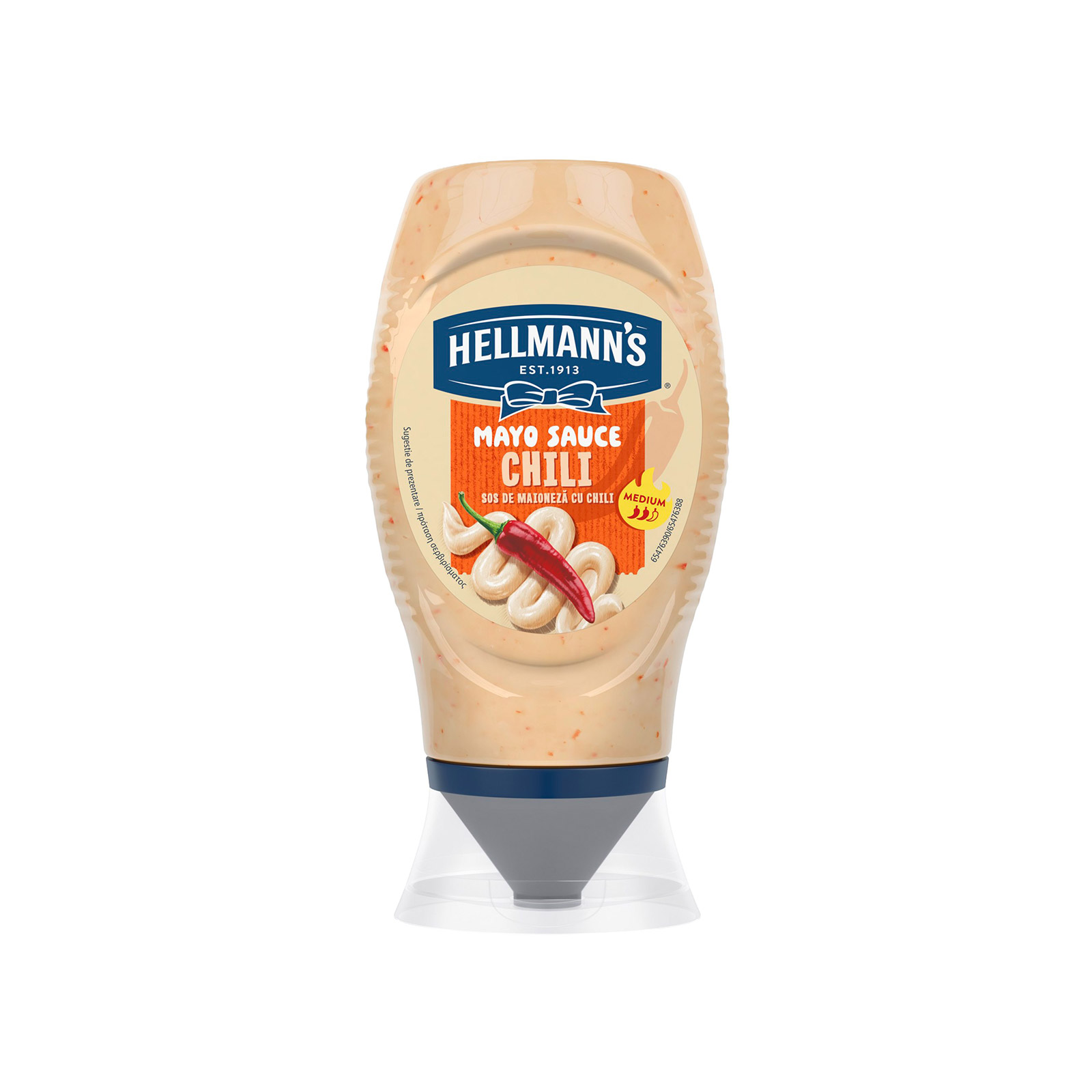 Hellmann's αναπλήρωμα μαγιονέζας με τσίλι 250ml εικόνα 1