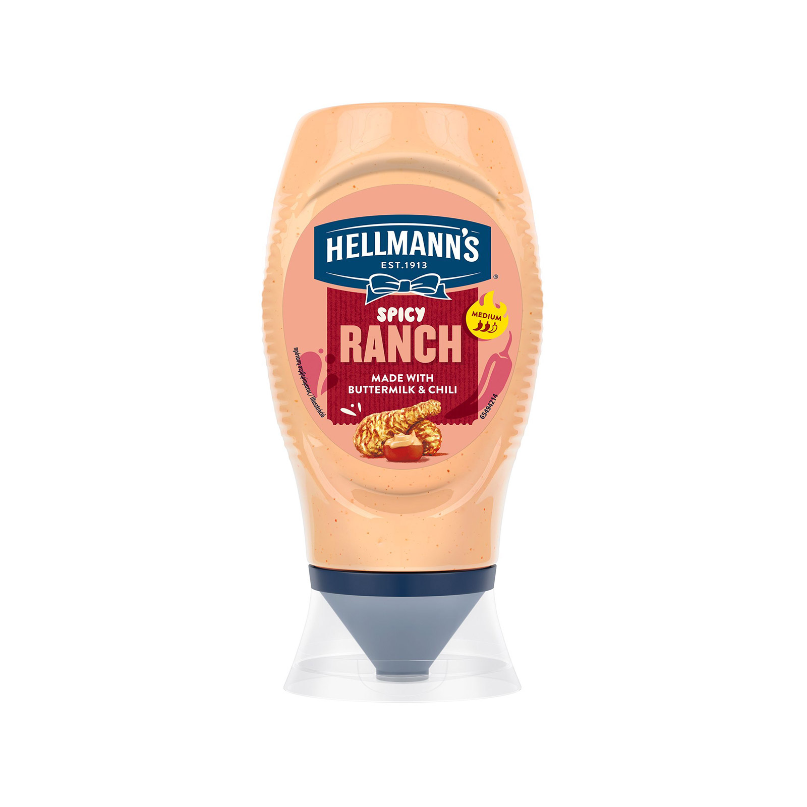 Hellmann's σάλτσα ντρέσινγκ spicy ranch 245ml εικόνα 1
