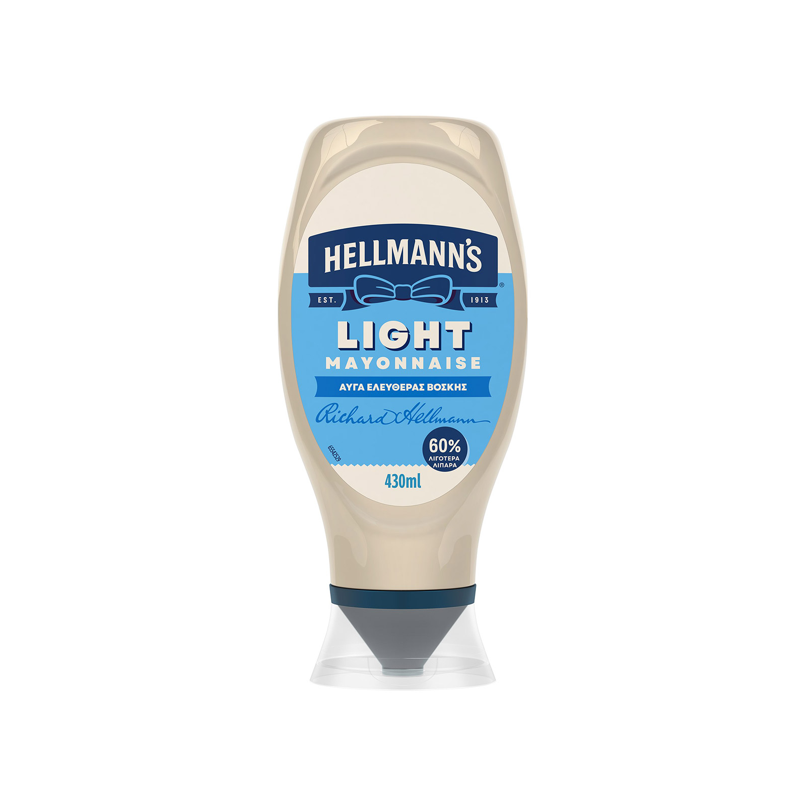 Hellmann's μαγιονέζα light 430ml εικόνα 1
