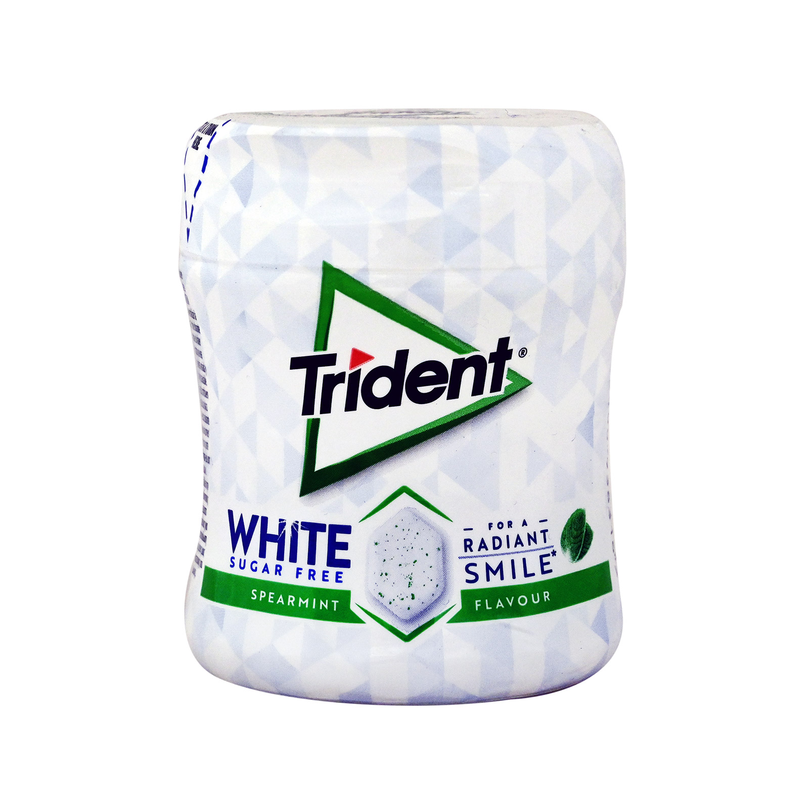 Trident Oral B white τσίχλες δυόσμος 68g εικόνα 1