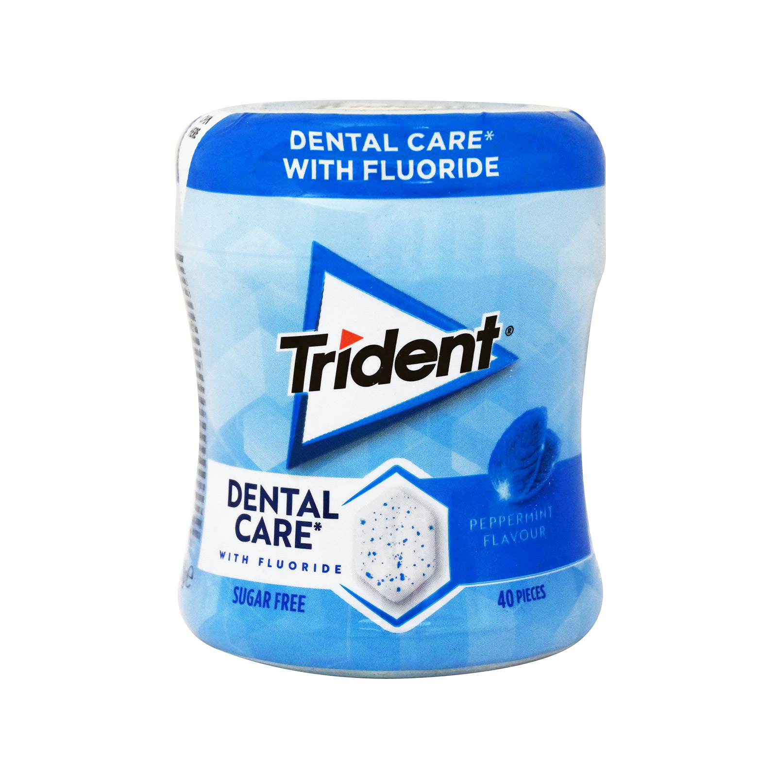 Trident Oral b τσίχλες μέντα 68g εικόνα 1