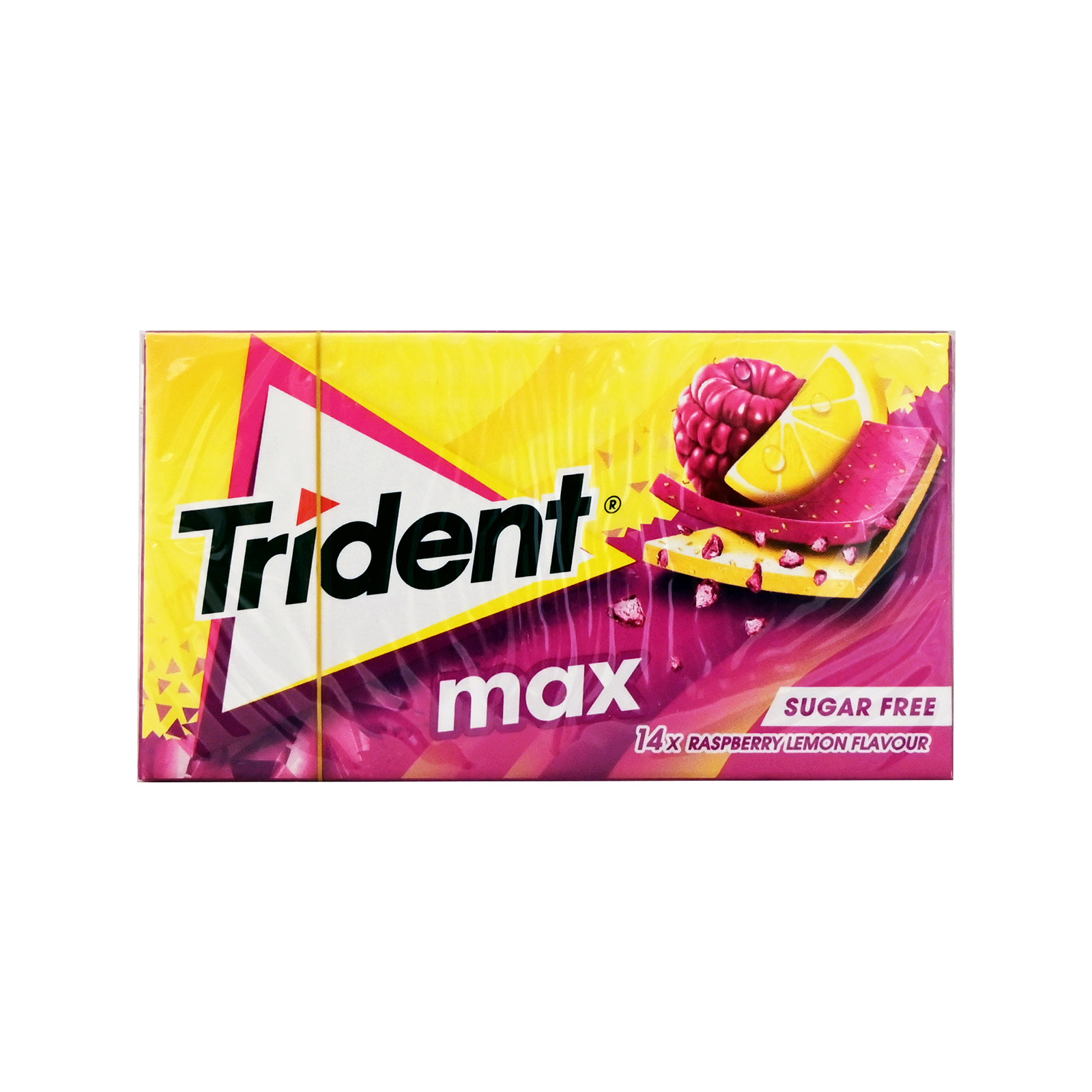 Trident Max τσίχλες βατόμουρο - λεμονι 27g εικόνα 1