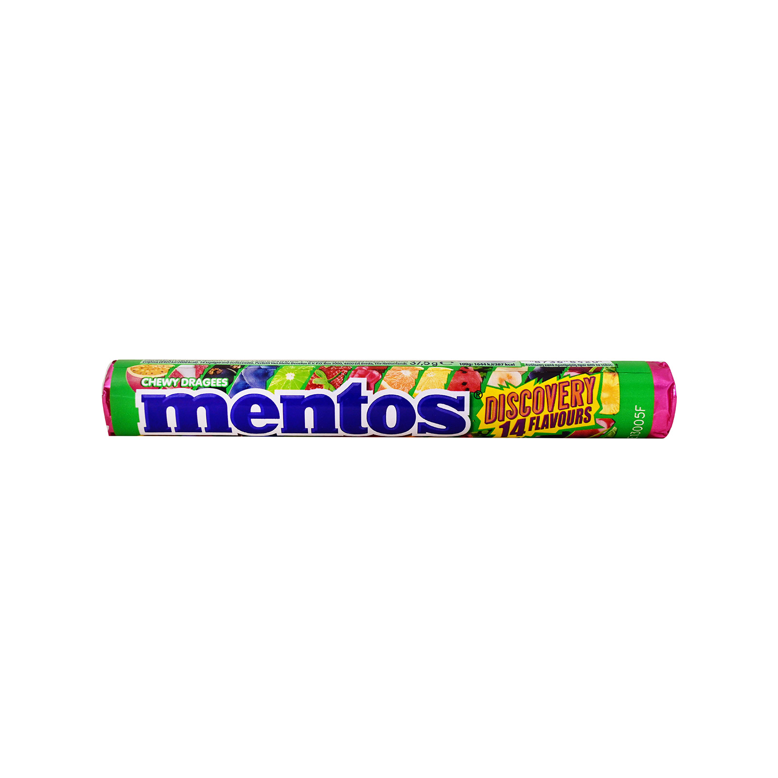 Mentos Discovery καραμέλες 14 flavours 37.5g εικόνα 1