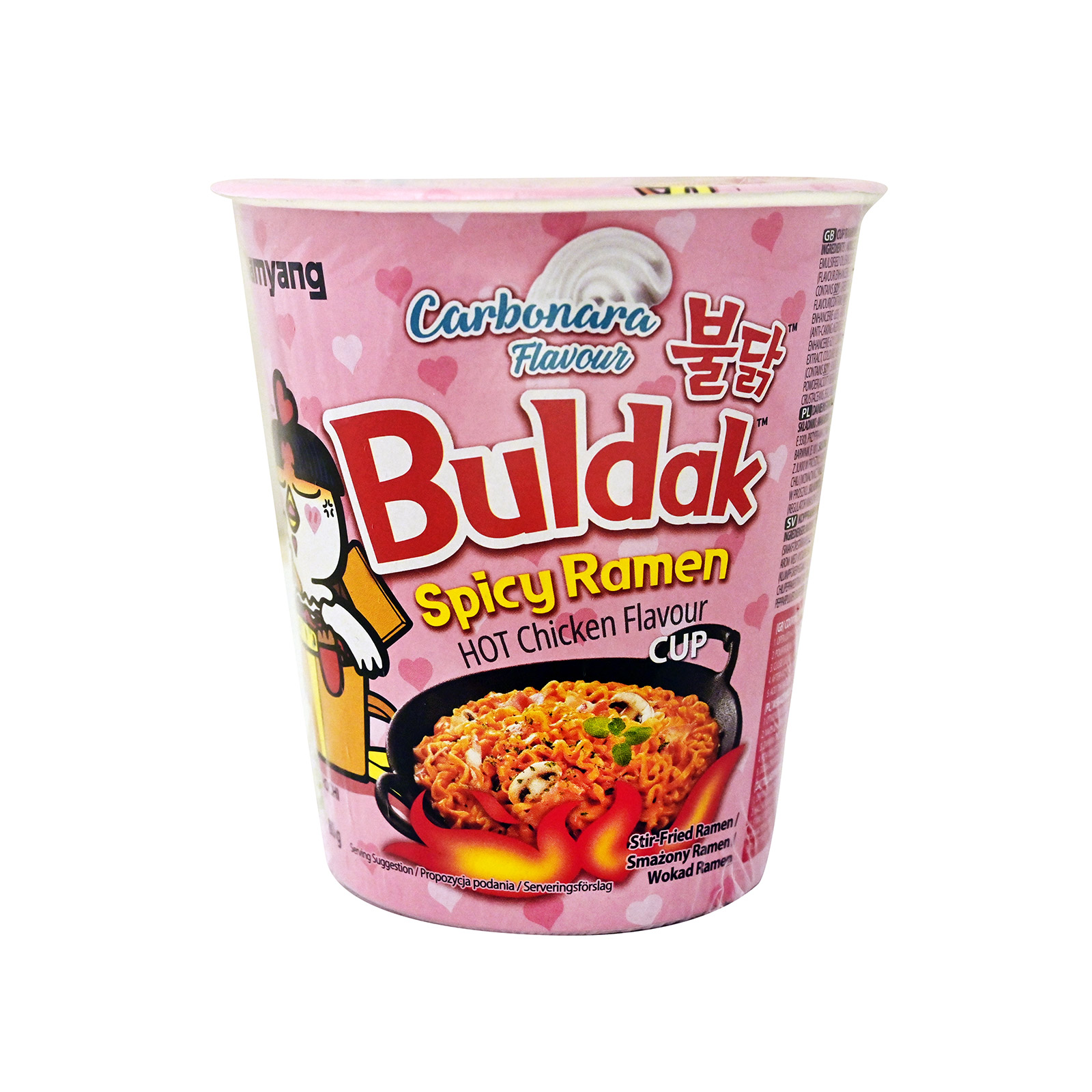 Samyang Buldak ramen carbonara flavour- spicy 80g image 1
