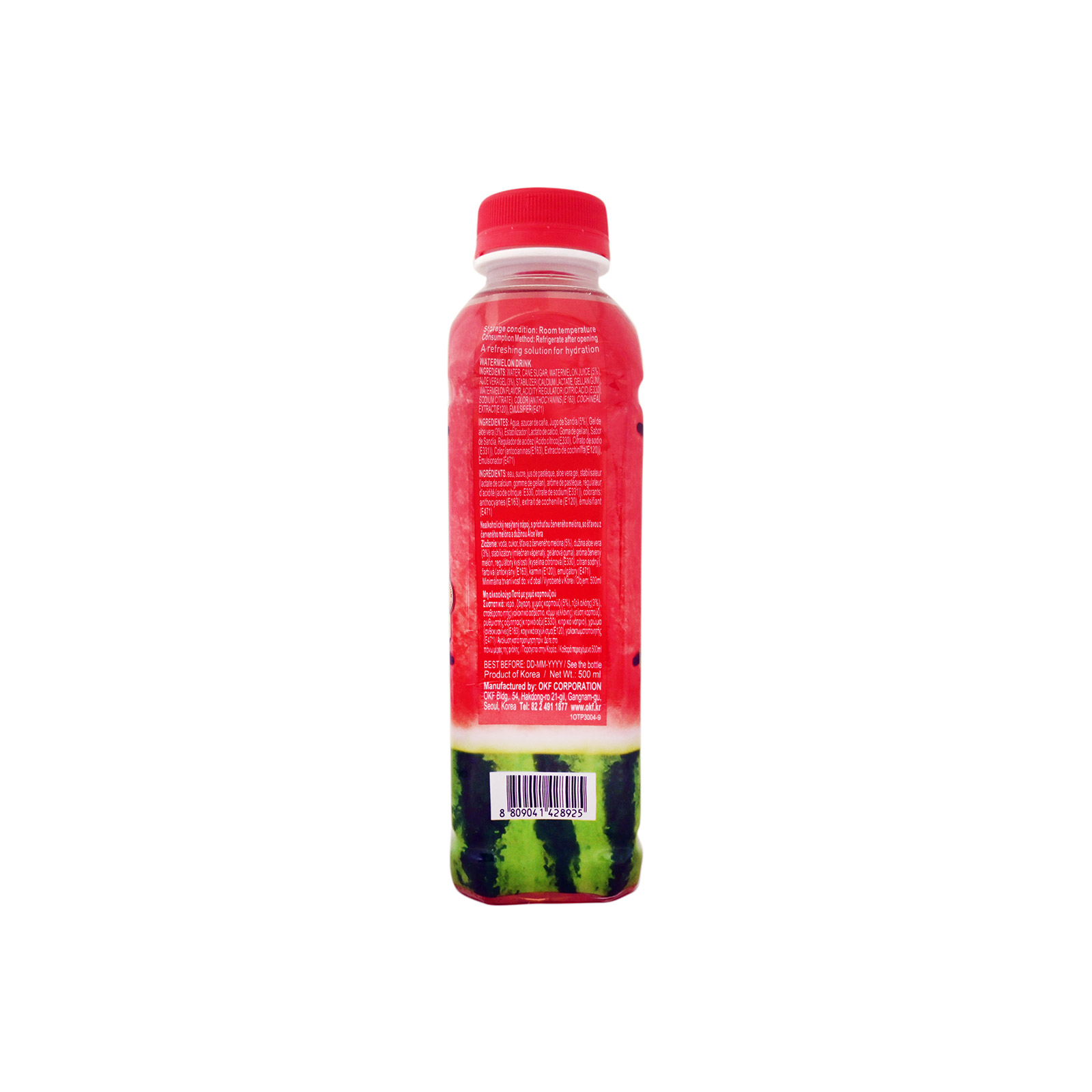 Thanopoulos | OKF non-alcoholic beverage watermelon juice & aloe 500ml