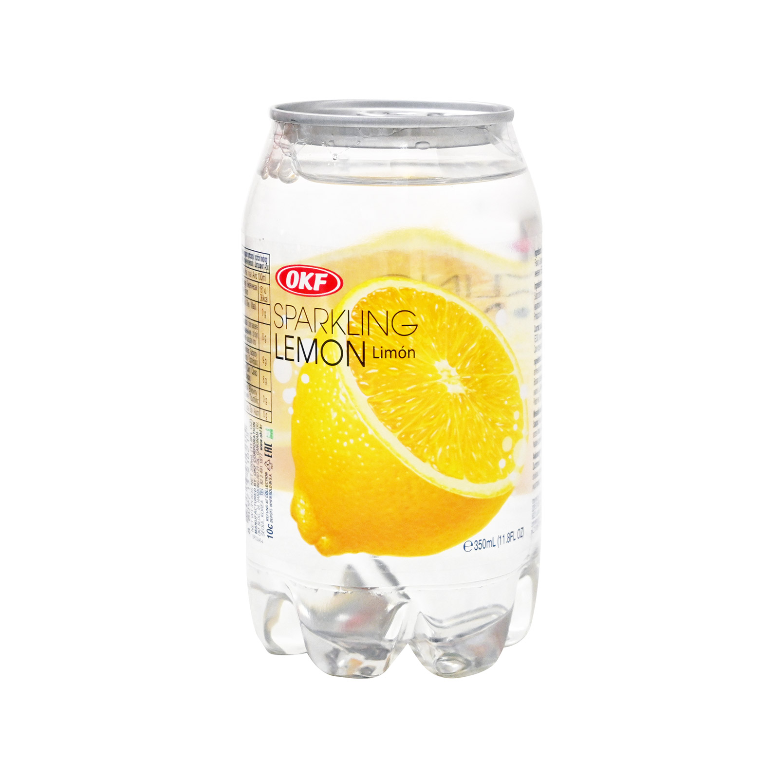 OKF mineral water with lemon flavour 350ml image 1