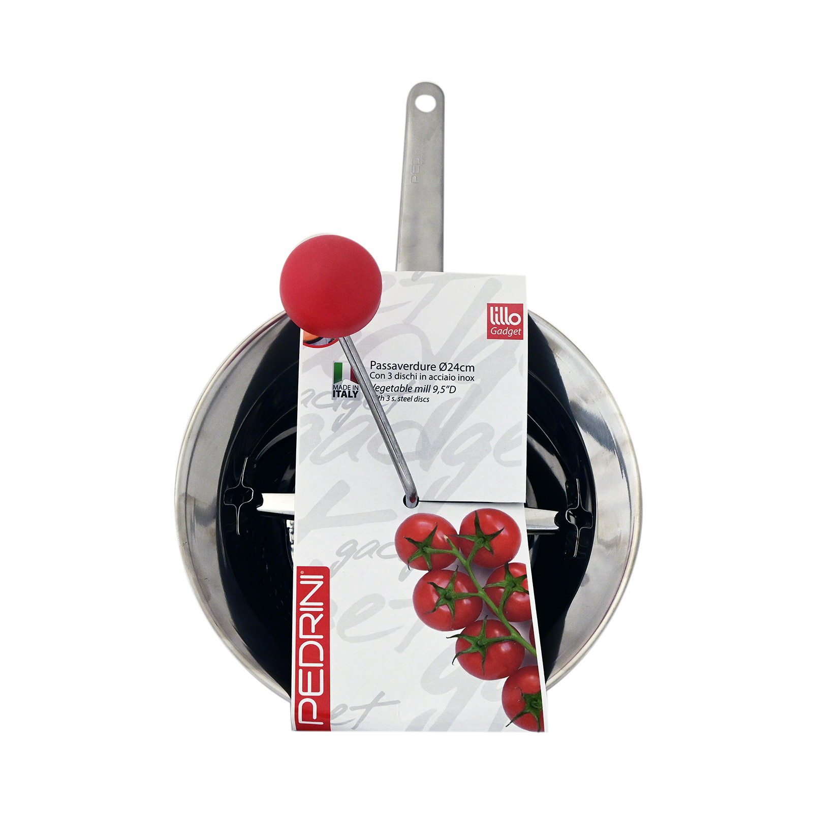 Pedrini 04gd199 vegetable grinder with water drainage image 1