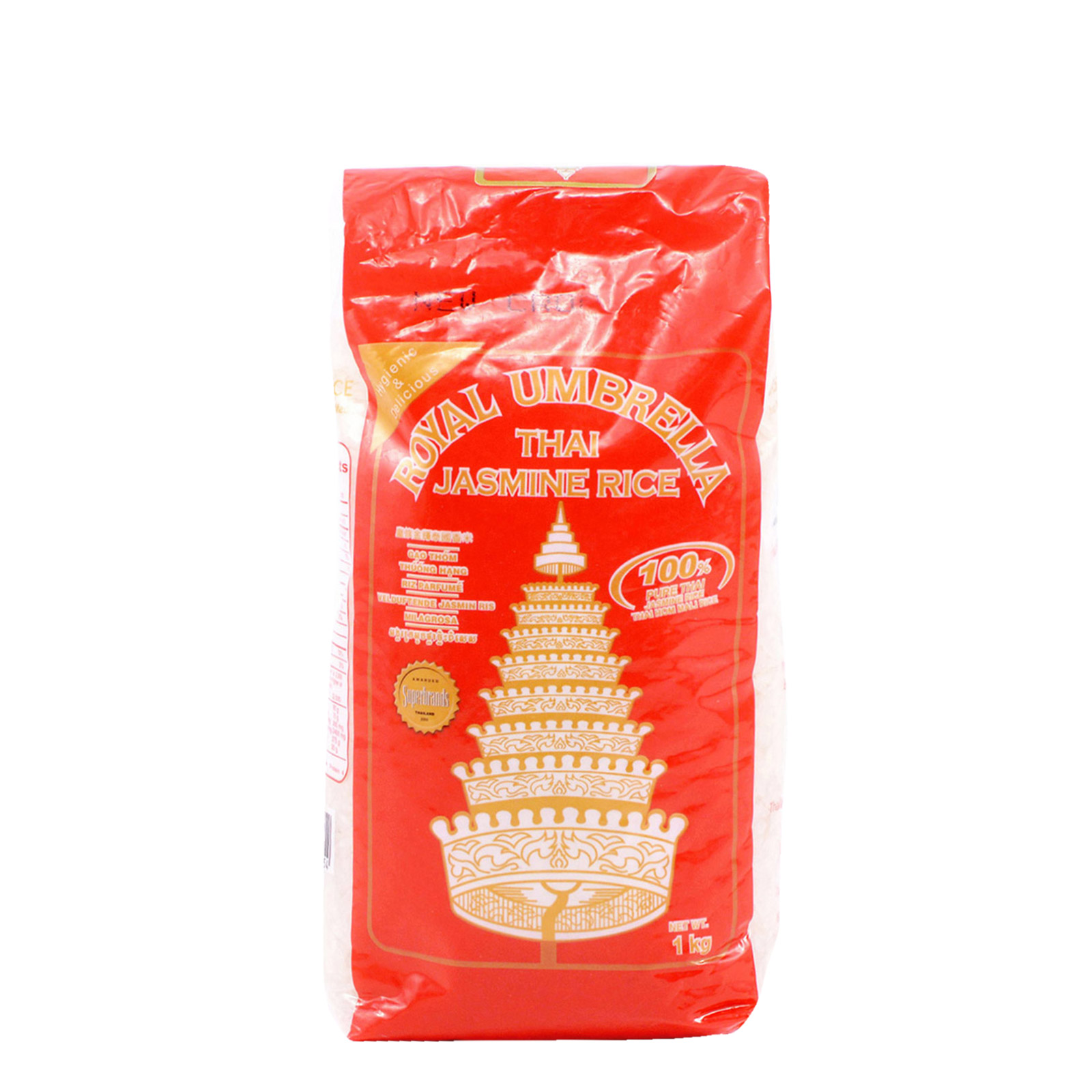 Royal Umbrella ρύζι jasmine 1kg εικόνα 1