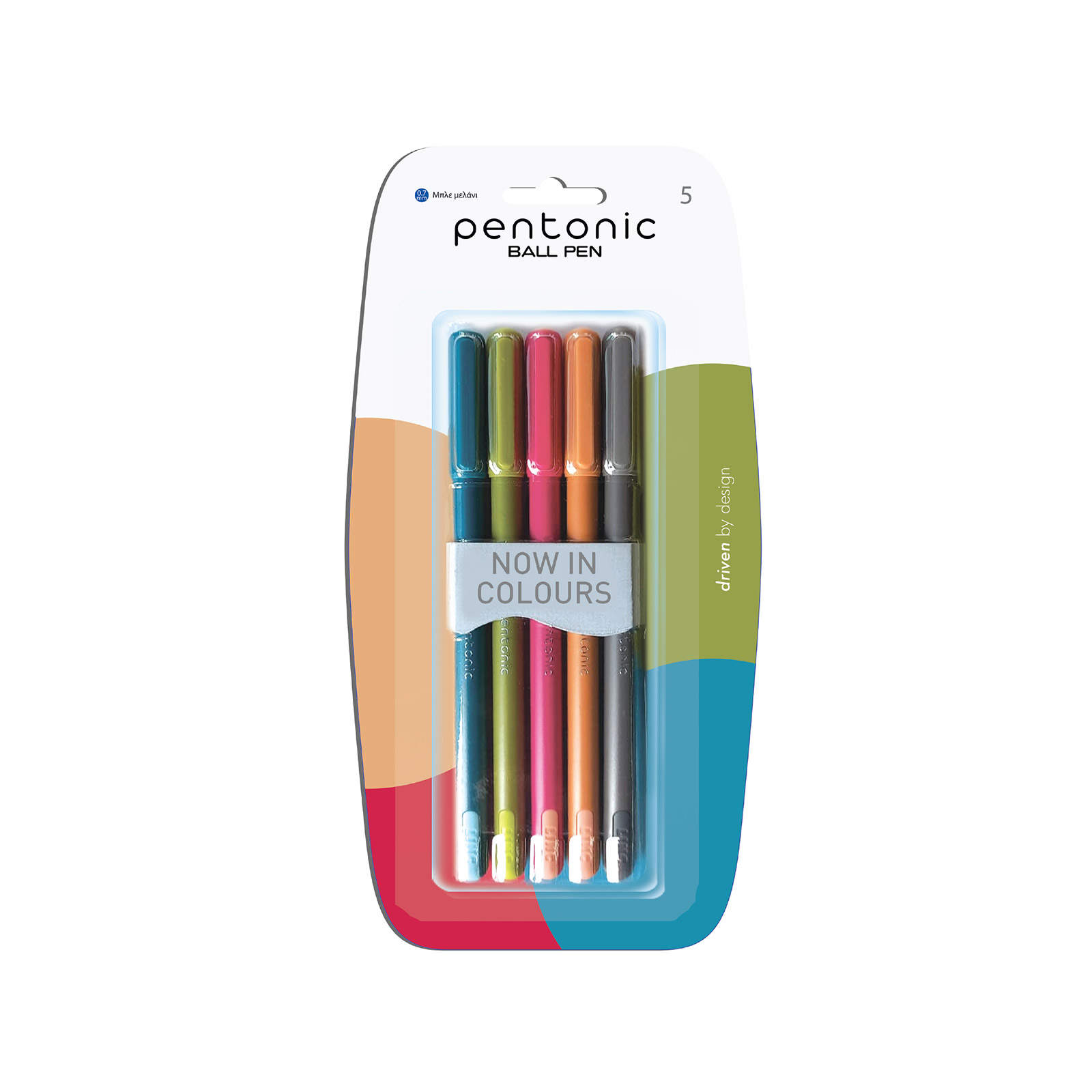 Pentonic Ball pen στυλό 5τεμ εικόνα 1