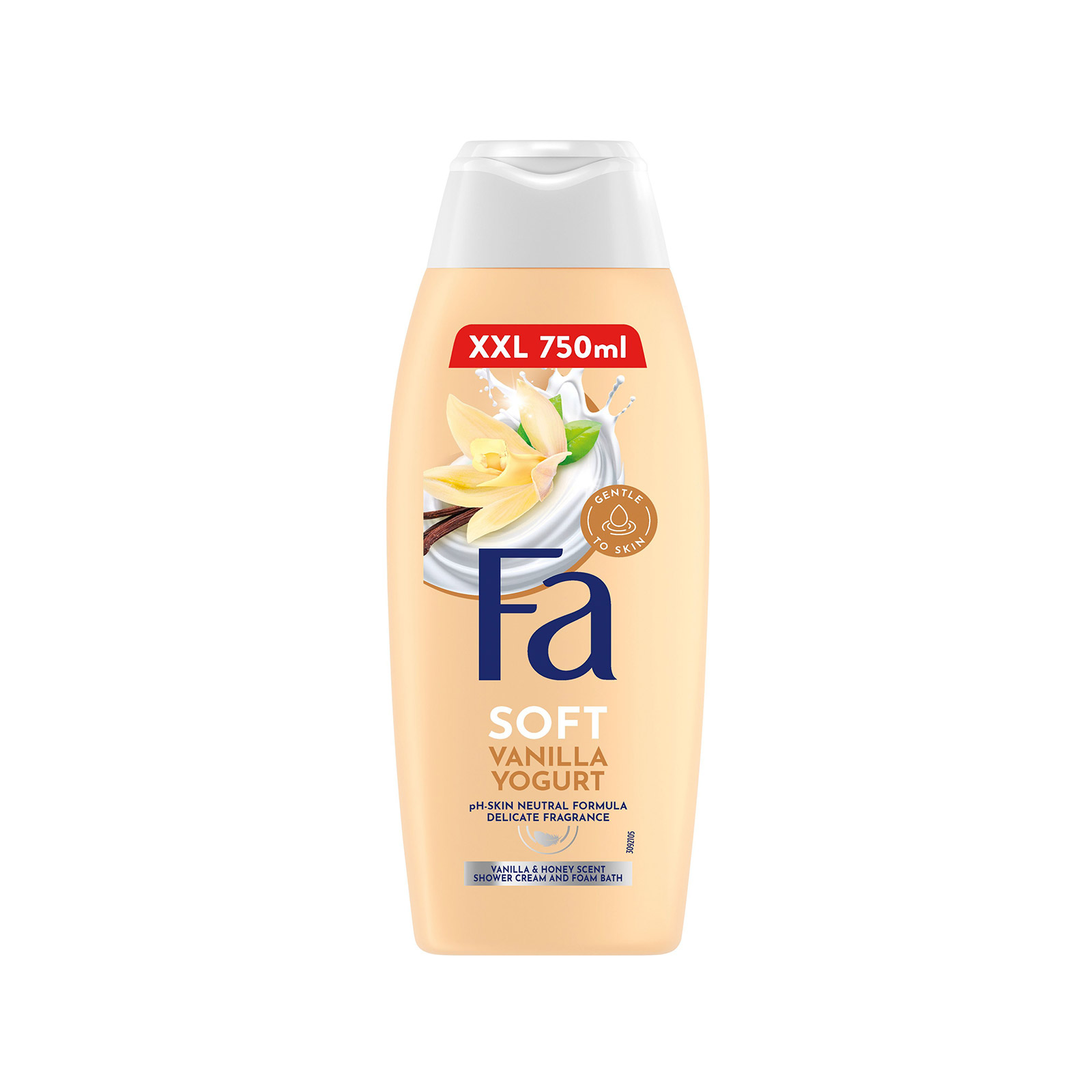 Fa shower gel vanilla & honey 750ml image 1