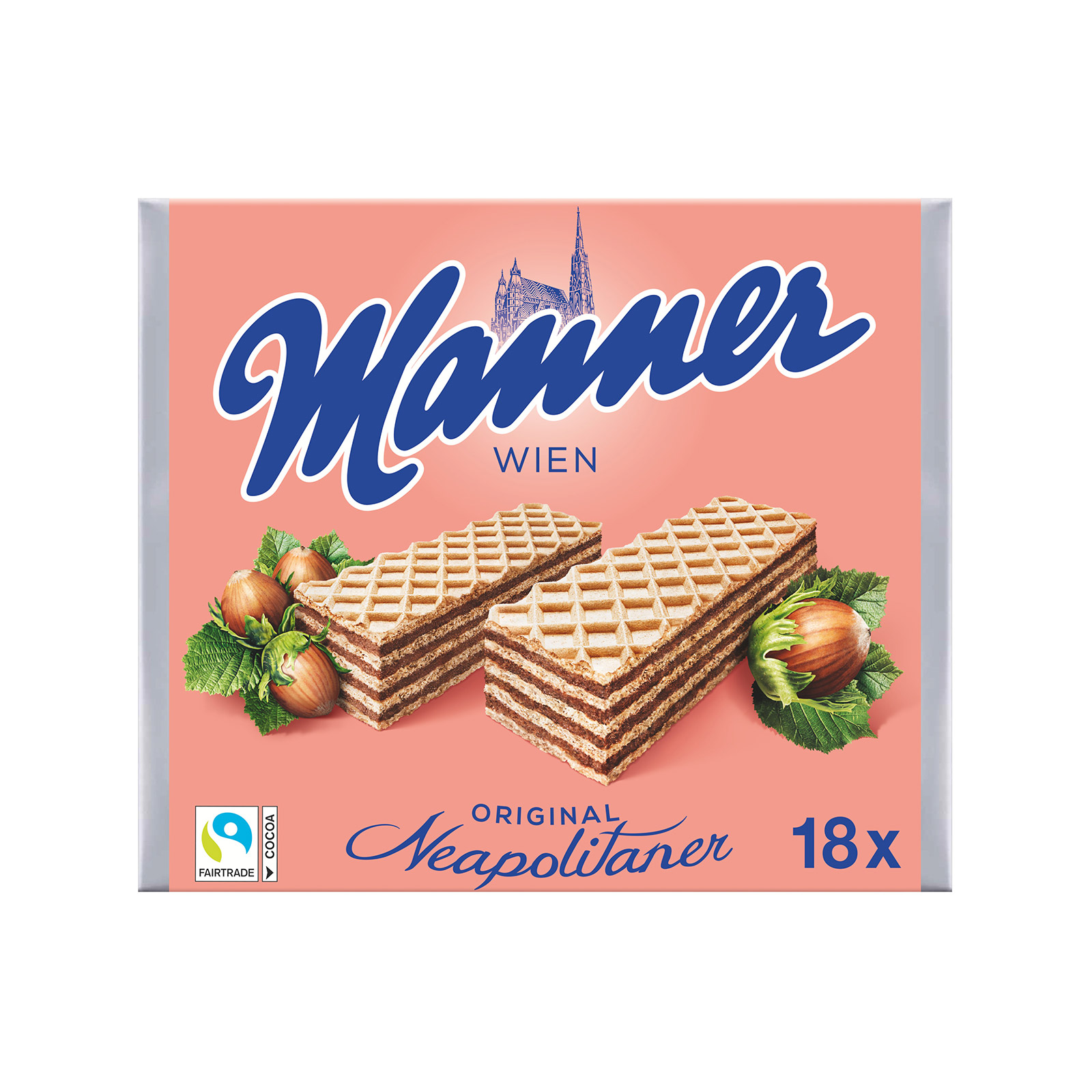 Manner γκοφρετάκια neapolitaner 75g εικόνα 1