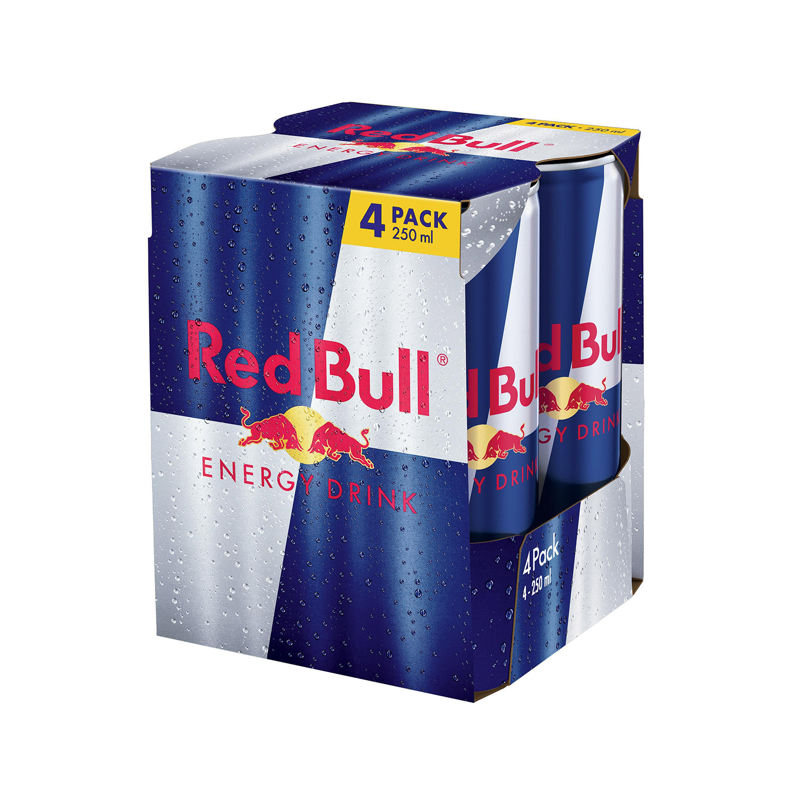 Red Bull ενεργειακό ποτό 4x250ml εικόνα 1