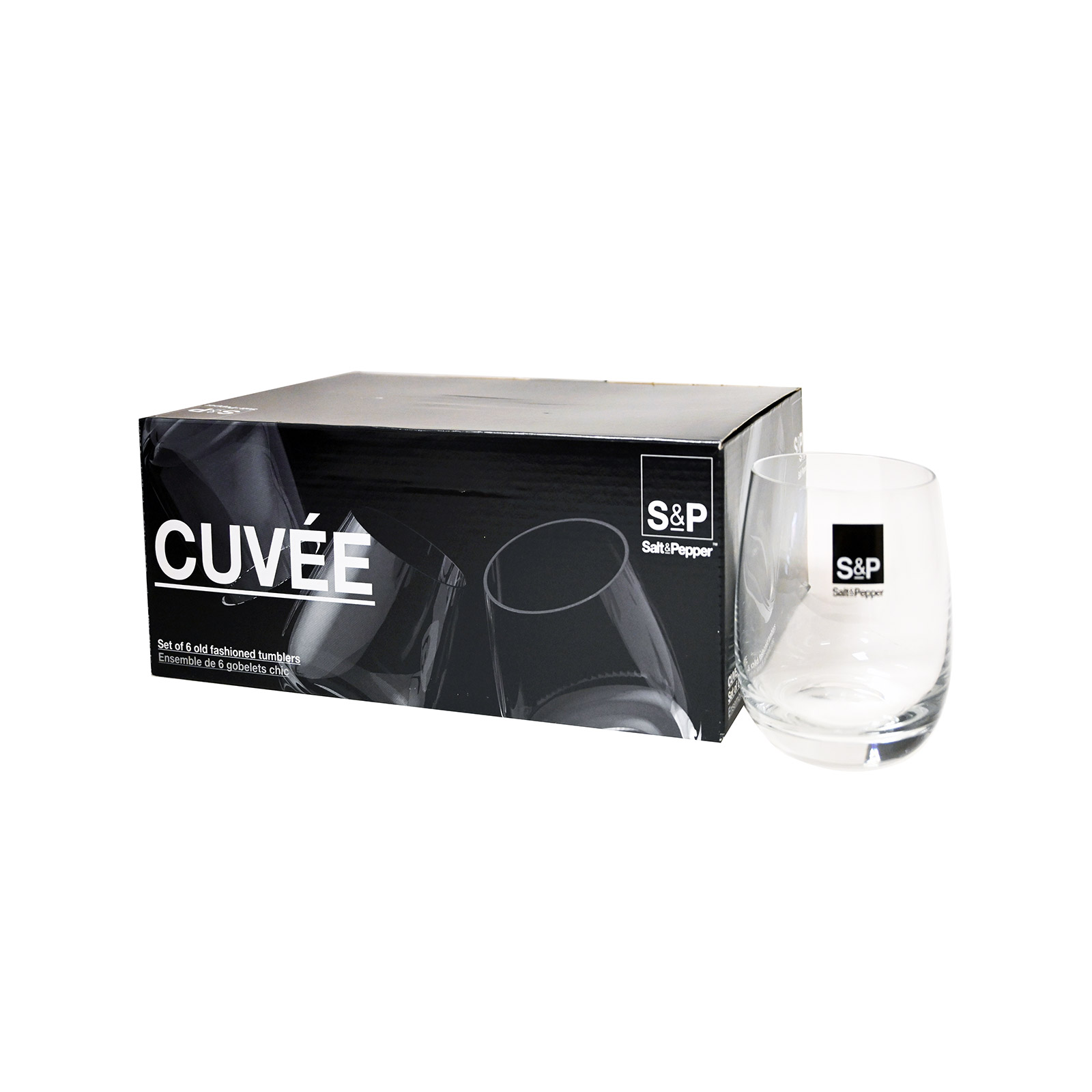 Salt & Pepper Cuvee 31797 ποτήρι γυάλινο ουίσκι 460ml εικόνα 1