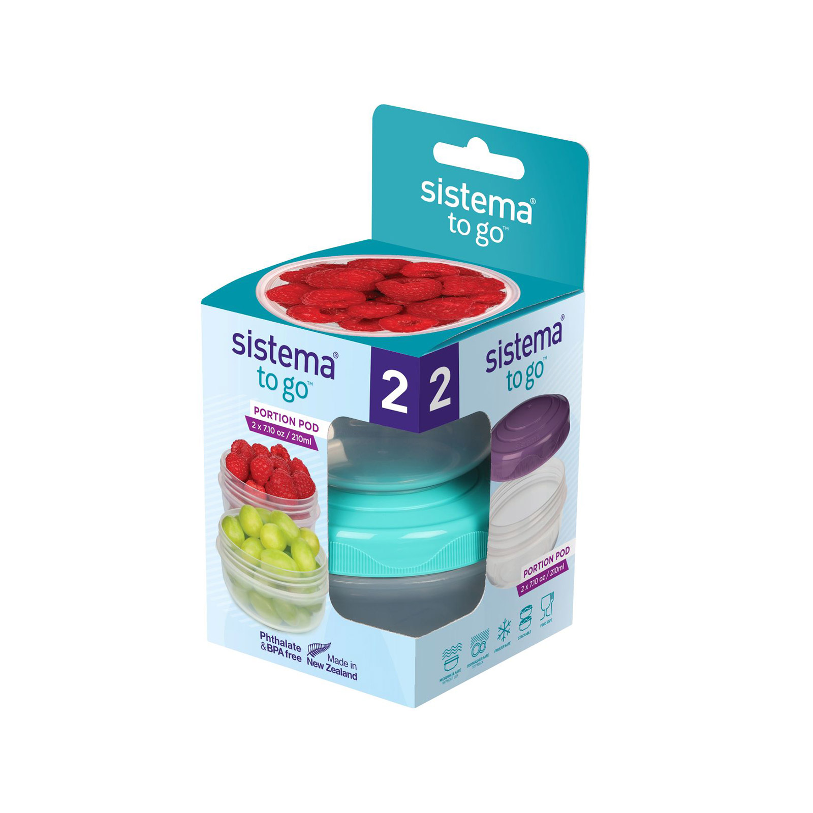 Sistema To go portion pot μπωλ 2τεμ εικόνα 1