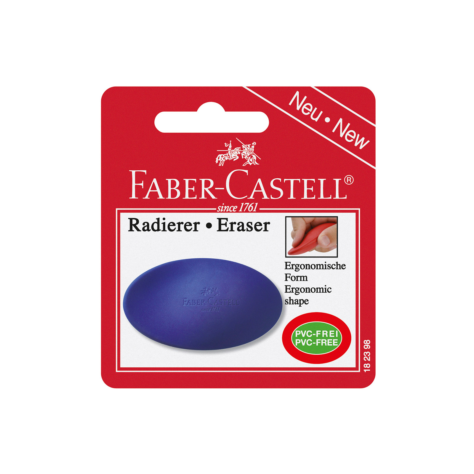 Faber Castell γόμα μικρή διάφορα χρώματα εικόνα 1